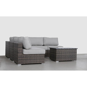 Stylish Entertainment Sectional Set, Outdoor Living