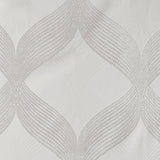 Ogee knitted jacquard total blackout curtain panel (only 1 pc panel)