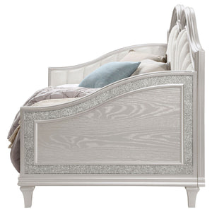 Aurelia - Twin Daybed With Trim Upholstery - Oak