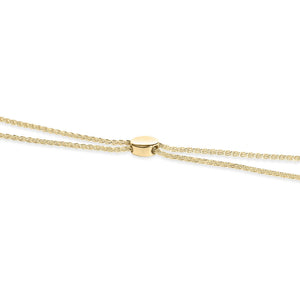 .925 Sterling Silver Diamond Accent Alternating Marquise Shape and Heart Links Bolo Bracelet (I-J Color, I3 Clarity) - Adjustable 6" to 9"