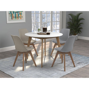 Elegant Padded Side Chair (Set Of 2)