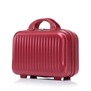 14'/20' 2 pcs ABS Spinner Wheel Luggage Set with Combination Lock and Front Opening Design