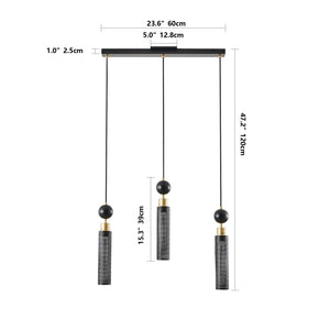 25" Modern Pendant Chandelier