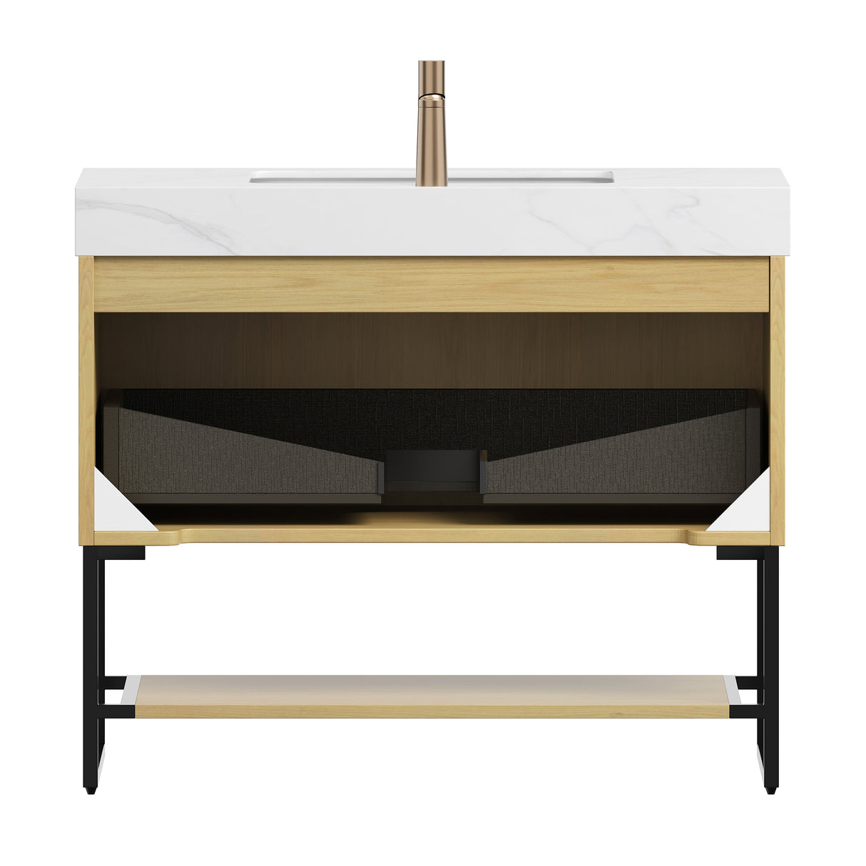 YOLAN 36" Bathroom Vanity & Sink