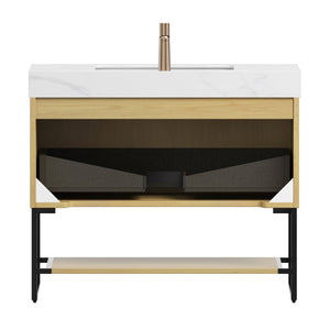 YOLAN 36" Bathroom Vanity & Sink