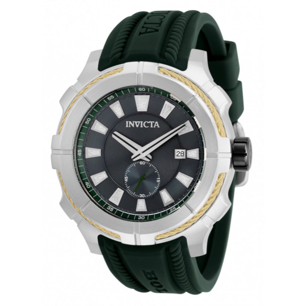 Invicta 48mm Bolt Quartz Silicone Strap Watch
