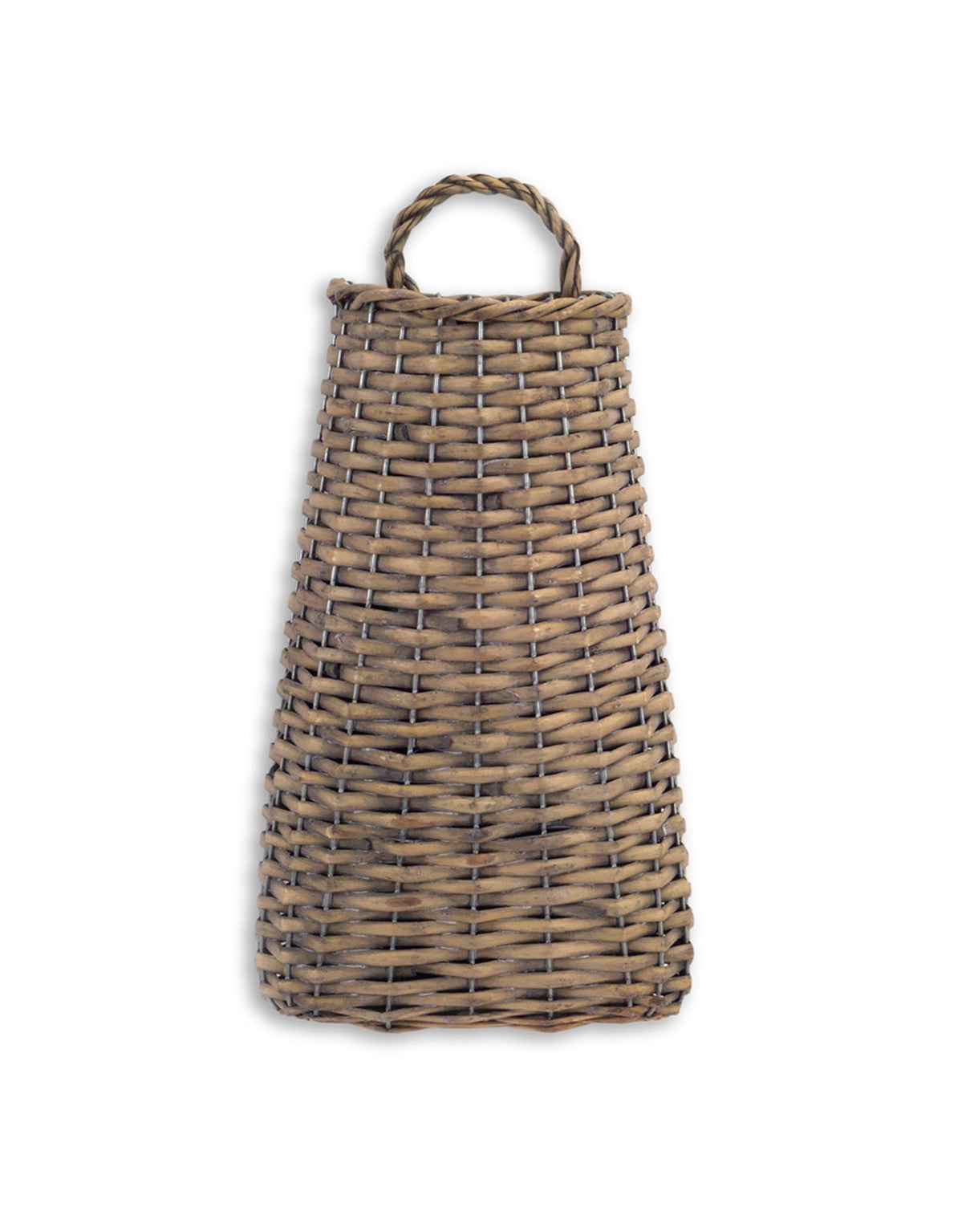 Woven Willow Wall Basket Set of 6