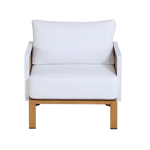 Vine - 4 Piece Outdoor Conversation Set - White