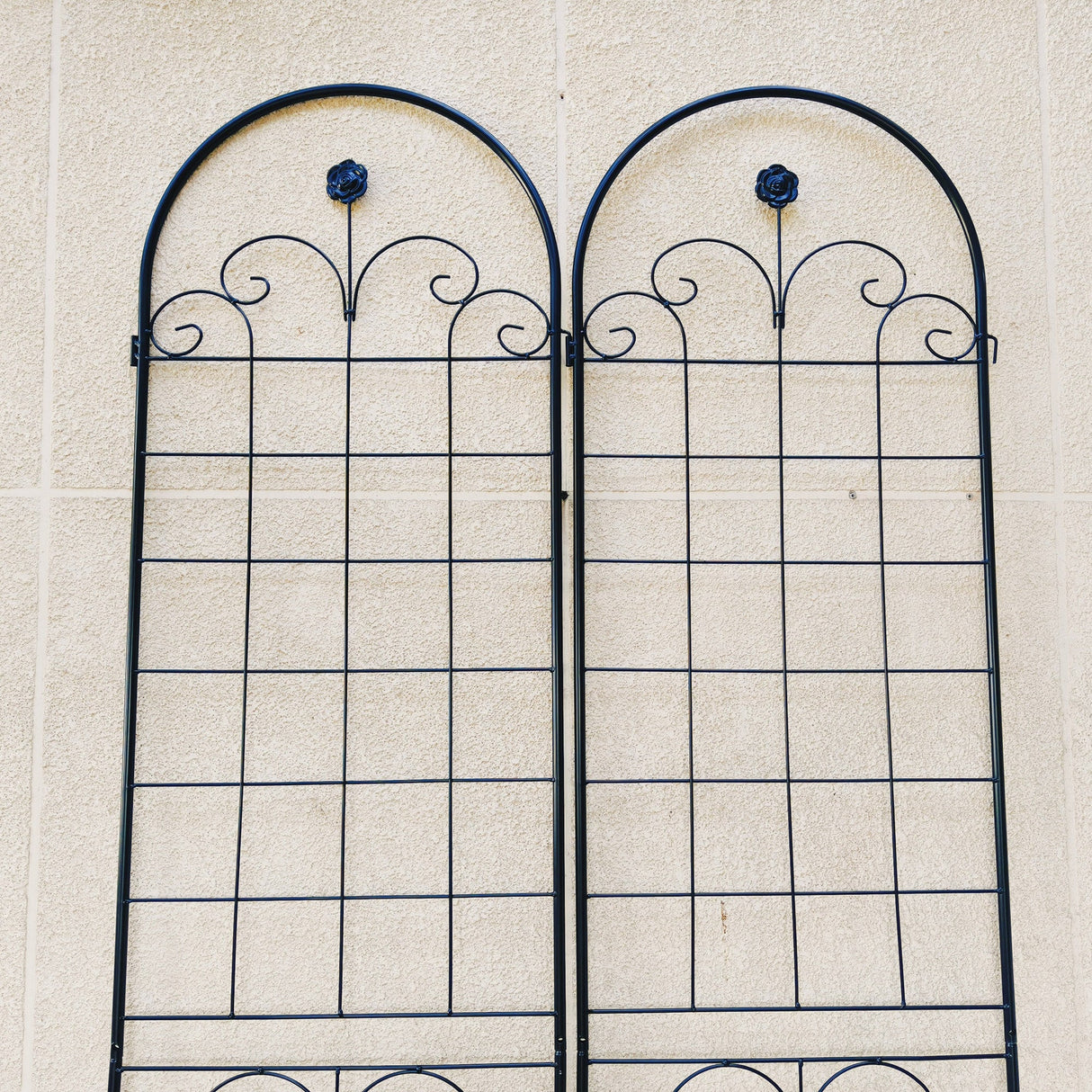 4 Pack Metal Garden Trellis for Climbing Plants
