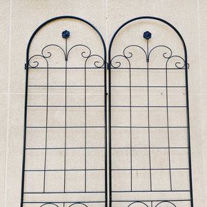 4 Pack Metal Garden Trellis for Climbing Plants