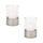 Glass-Hurricane-Candle-Holder-with-Honeycomb-(Set-of-2)-Candle-Holders