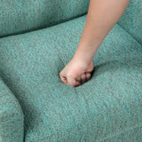 Contemporary Button Tufted Accent Chair