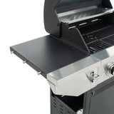 Propane Grill 3 Burner Stainless Steel Gas Grill with Side Burner