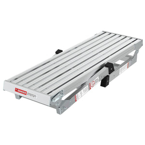 Aluminum Portable Work Platform Bench Folding Ladder with 225 lb Capacity