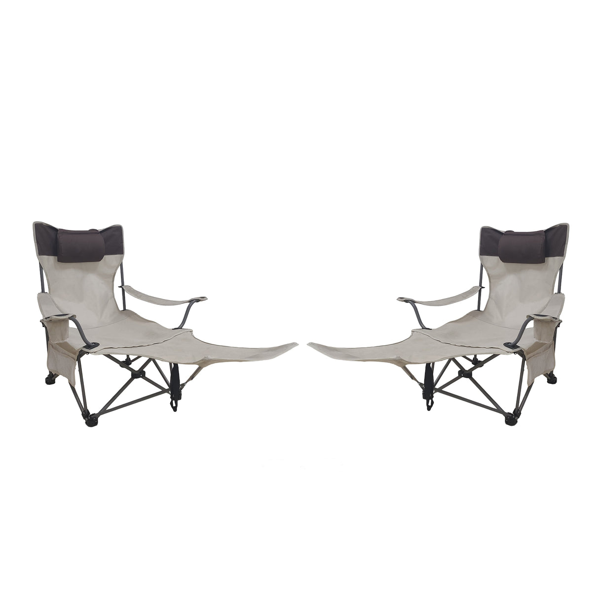 2PCS Outdoor Camping Chairs