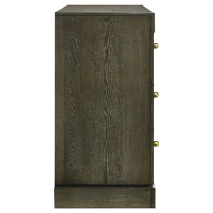 Sundance - 6 Drawer Dresser Cabinet - Dark Brown