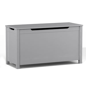 Toy Box Storage With Safety Hinged Lid