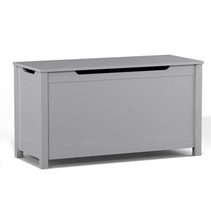 Toy Box Storage With Safety Hinged Lid