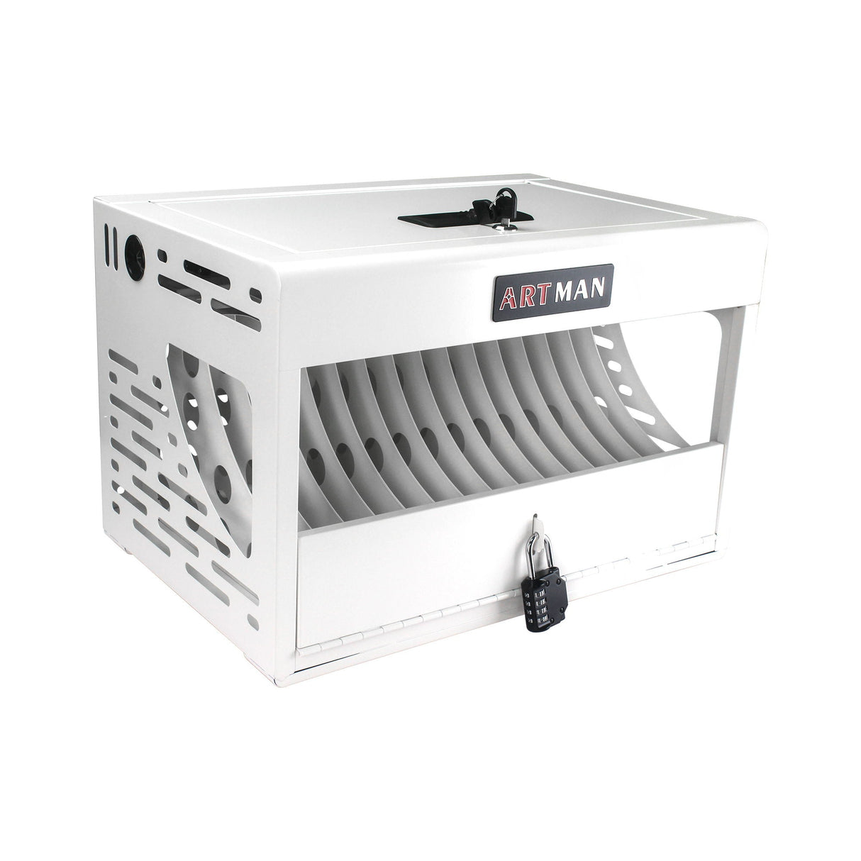 16 Bay Charging Cabinet for Laptop and Tablet Storage
