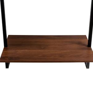 3 Tier and 2 Tier Bathroom Shelves Metal, Wood Hanging Storage Bookshelf