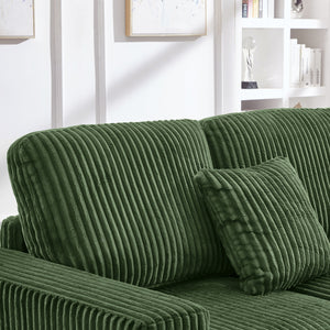 93" Sectional Sofa, L Shaped Sofa Couch