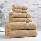 Heritage Egyptian Cotton Plush Heavyweight 6 Piece Towel Set
