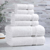 Heritage Egyptian Cotton Plush Heavyweight 6 Piece Towel Set