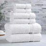 Heritage Egyptian Cotton Plush Heavyweight 6 Piece Towel Set