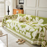 Chenille Floral Soft Thick Reversible Blanket Covers for Couch, Couch Protector Blanket Cover Sofa