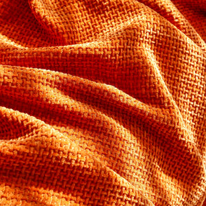 Chenille Thickened Solid Couch Blanket Throws, Reversible Couch Covers for Sectional Couches