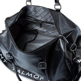 17.7 inch Gym Duffle Leather Bag with Shoe Compartment for Sports Travel - Adjustable Shoulder Strap, Weekender Travel Overnight Bag for Men