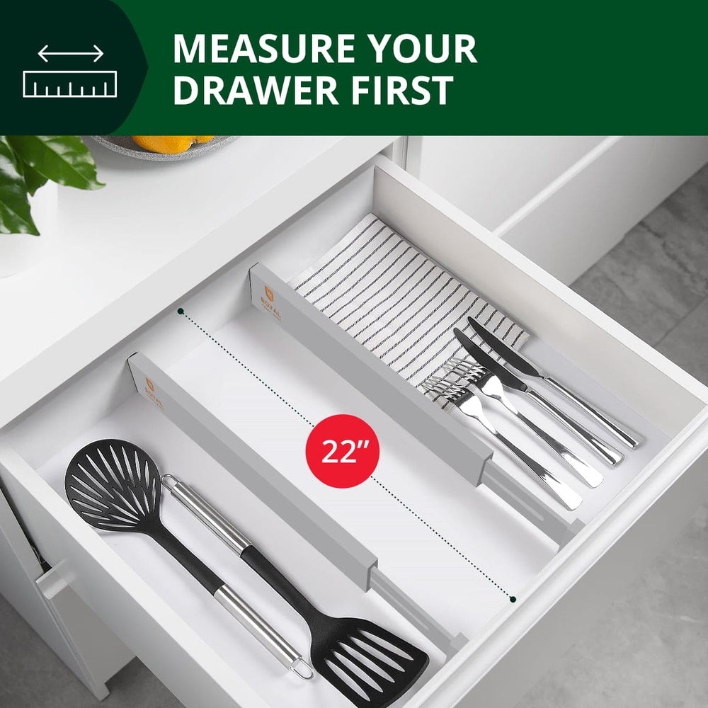 Drawer Dividers 22”, Gray