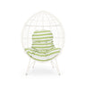 Cosmos - Round Hammered Iron Teardrop Chair