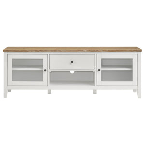 Hollis 3-piece 67-inch TV Stand Entertainment Center White