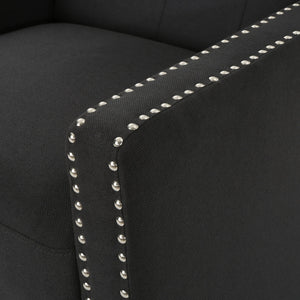 Classic Fabric Push Back Chair