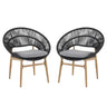 Cyril - Outdoor Papasan Style Dining Chair (Set of 2)