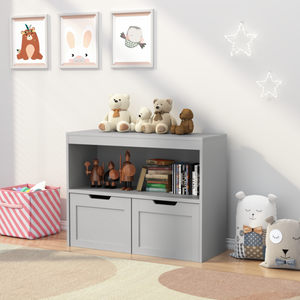 Book Organizer & Toy Storage Cabinet