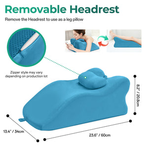 Ergonomic Spinal Posture Support & Multi-Functional Bed Pillow