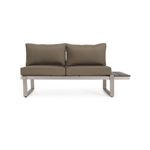 Sterling Outdoor V Shaped 5 Seater Sofa Set With Cushions