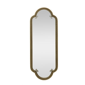 Scalloped Oval Wall Mirror, Vintage