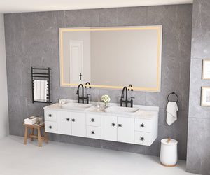 84 x 48 Inch LED Bathroom Mirror