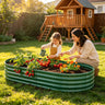 Galvanized Raised Garden Bed 8x4x1ft
