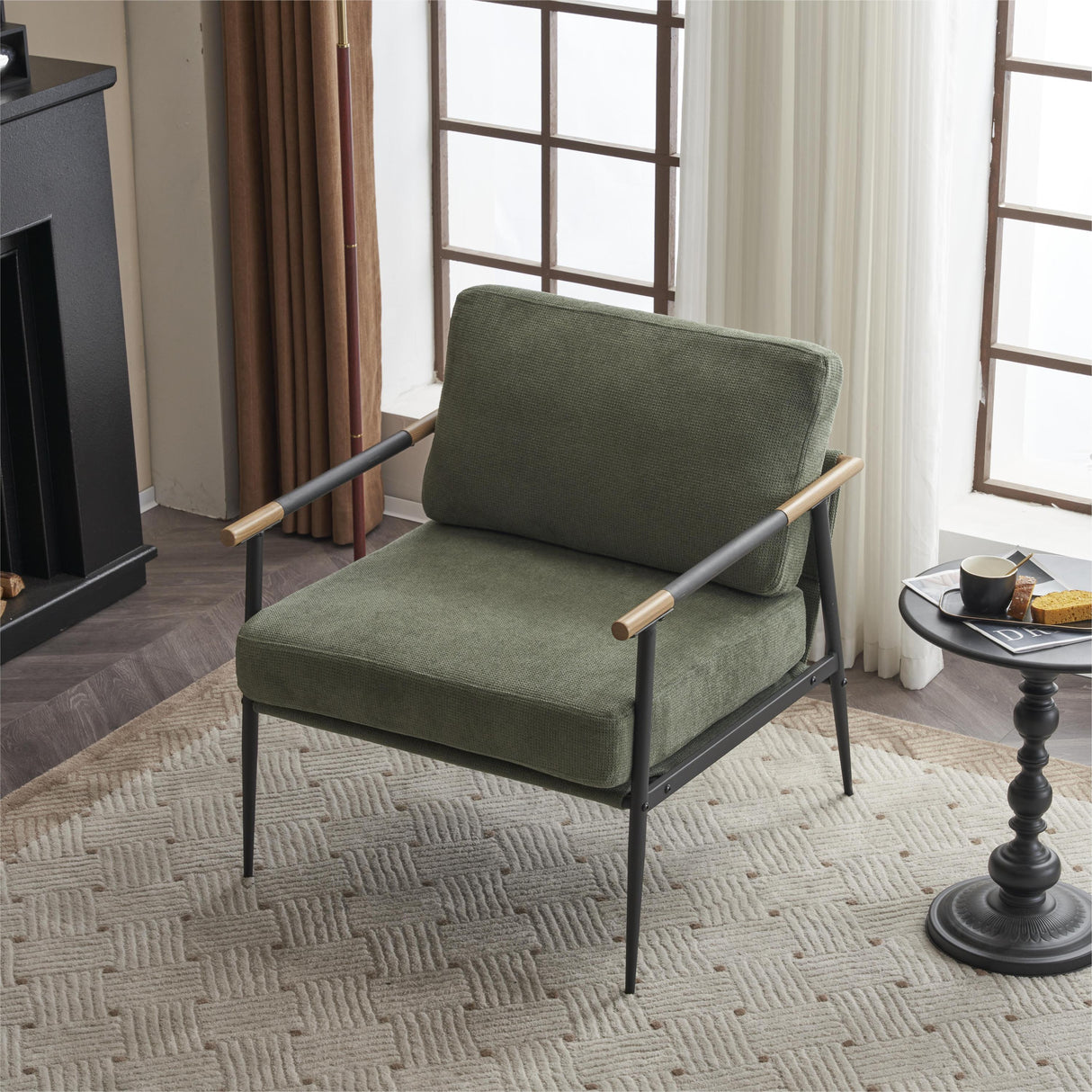 The Skarnvik™ Chenille Lounge Chair