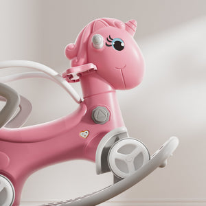 Rocking Horse for Toddlers - Unicorn Kids Ride On Toy