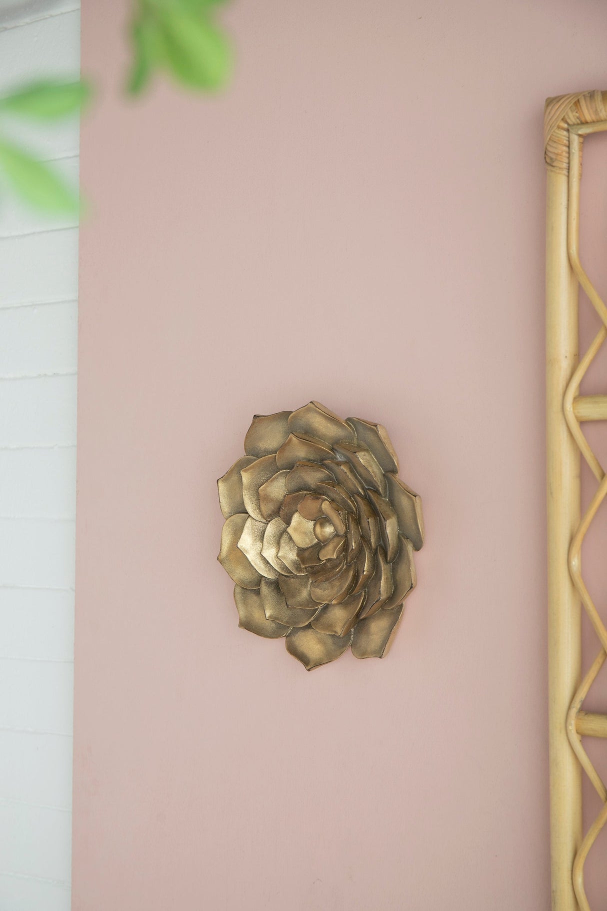 D10x1.4' Succulent Wall Plaque