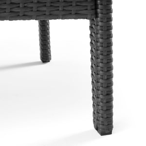 The Contoured All-Weather Wicker Loveseat by Christopher Knight Home