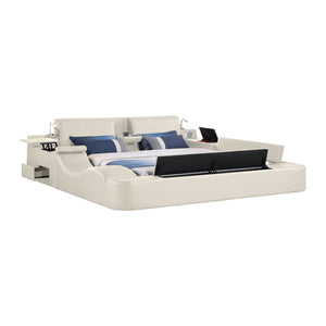 Zoya - Smart Multifunctional Bed, Built In Bluetooth Speakers, USB Charging