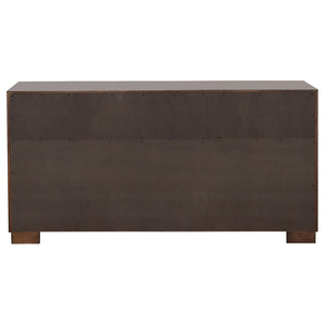 Polk - 5 Piece Queen Bedroom Set - Cappuccino