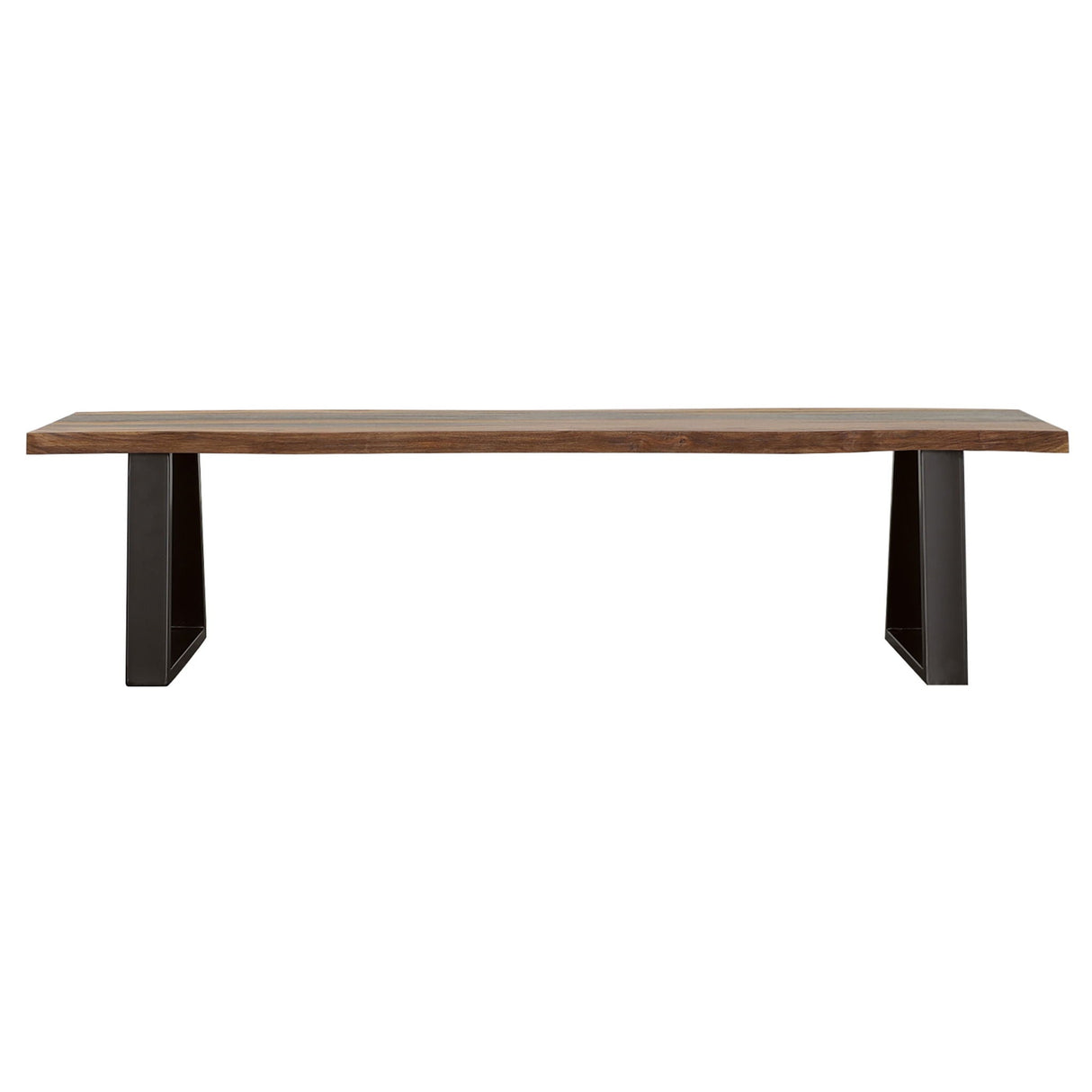 Wobegon - Rectangular Dining Bench - Gray