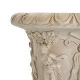 MGO Garden Urn, Antique White, 27" H